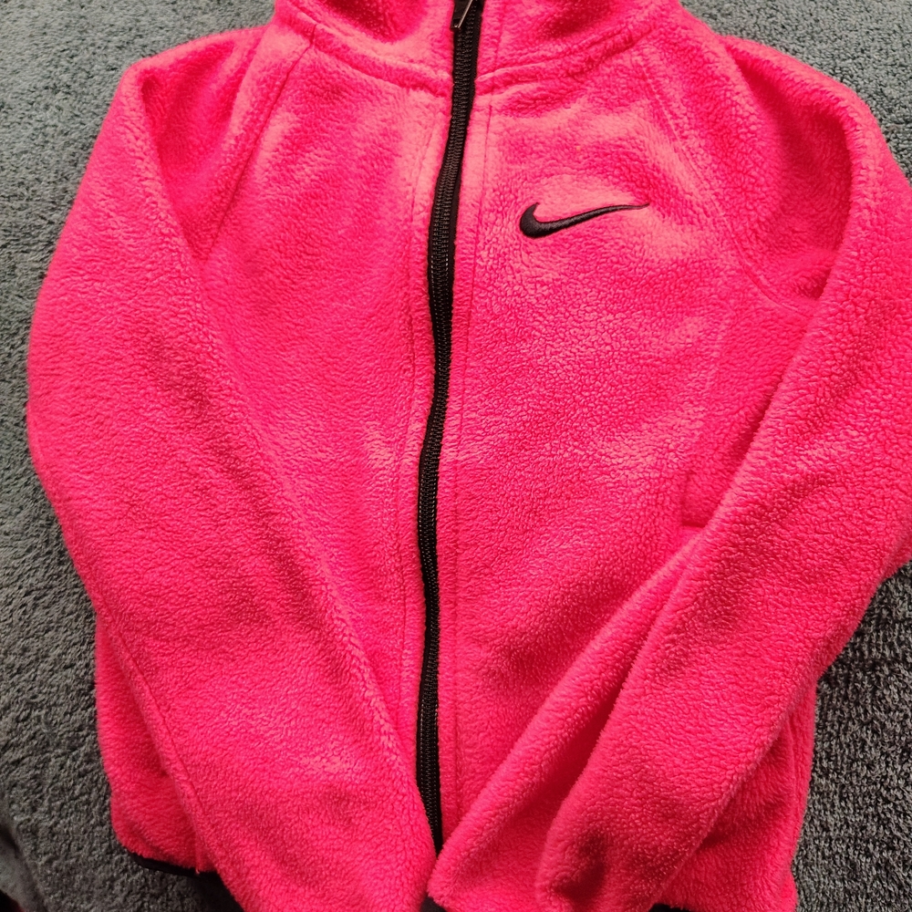 Nike Children's Pink Fleece Jacket
